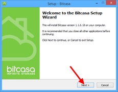 Installer Bitcasa pour Windows