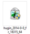 Fichier installer Hugin 21.6 Mo