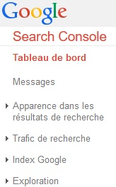 Les outils de Search Console de Google