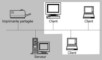 Clients d'un réseau informatique serveur/client
