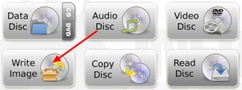 Infrarecorder : Graver le contenu d'une image disque