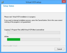 Virtual VCR : Installation