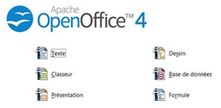 Suite bureautique gratuite : OpenOffice 4