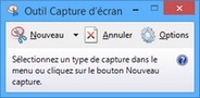 Outil Capture d'écran de Windows 7 / 8