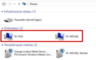Trouver un dossier partagé avec Windows 7 /8