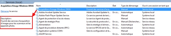Exemple d'un service de Windows